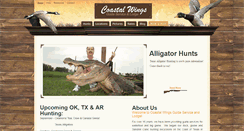 Desktop Screenshot of coastalwings.com